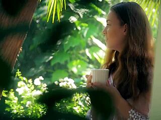 This cute petite hottie with a hairy bush gets wet and orgasms passionately