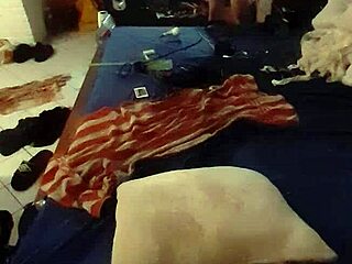 Big black cock pounds her big ass in hardcore anal creampie.