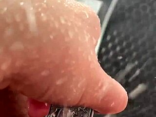 Holy Crap, Hot Aesthetic Stepsis Masturbating in Sunny Shower, Teen 18+ Amateur!