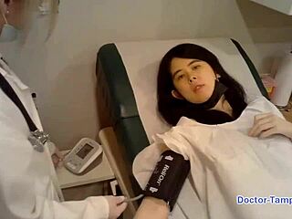 alexandria wu spreads for dr. tampa's teasing exam?