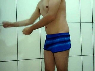 shower time turned wild with stepson for hours