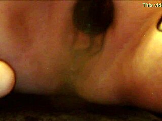 the stryker bullet wand teases her pussy close up with dildo leading to orgasm and cum