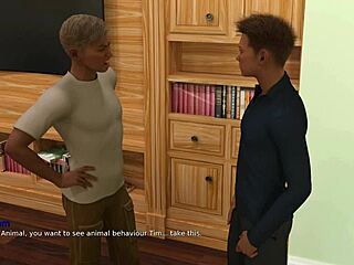 bored at home, she plays provocatively with stepbrother in doggystyle