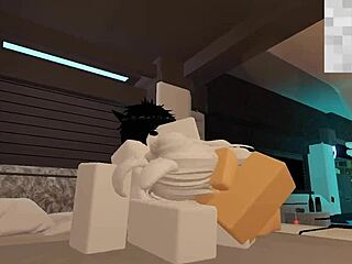Watch me get fucked by a random guy in Roblox!