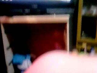 Fucking chubby wife while step daughter watches