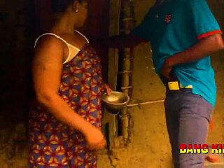 Bbw facial sex in my stepmother's local mud house