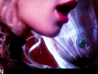 Two Sensual Blonde Pornstars With Big Tits Fucked In Threesome