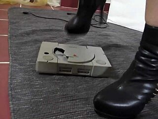 carla dominates with boots and dildo 😈