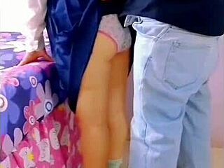 Oh surprise, I drilled her hot shaved pussy!