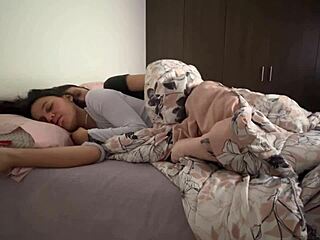 Brazilian Wife Flashes Pussy Cameltoe Caught On Balcony