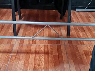 Secretary Nataly Feels Thrilled by Risky Outdoor Public Intimacy