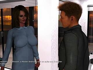 bored at home, she plays provocatively with stepbrother in doggystyle