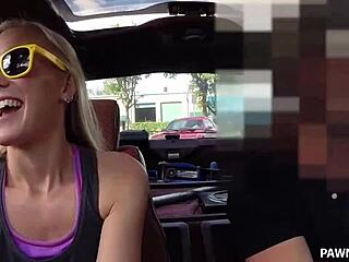 Country Girl Trades Sex for Cash at XXX Pawn Shop