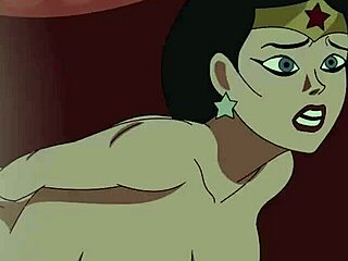 DC Giganta Dominates Wonder Woman in Fierce Femdom Solo Masturbation Session