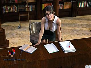 So, wanna dive into Lust Academy 56 with this curvy cutie?