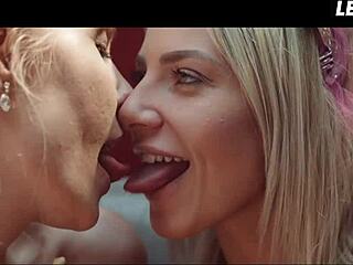 फ्लोराने रसेल और लेक्सी डोना लिक और फिंगर करती हैं आफ्टर पार्टी फ्रेंज़ी में