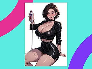 nati, why are you muff diving your girlfriend's shaved pussy?