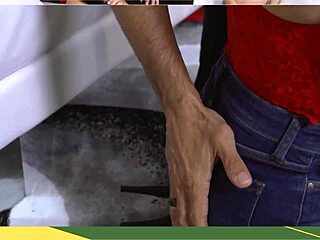 Can't believe stepdad nearly caught us messing around!