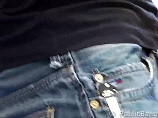 Big tits stella fox in public subway threesome with doggystyle and gangbang.