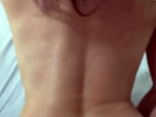 Surprise dinner turns into rough anal fuck for husband