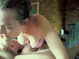 slow motion cumshot after delicious blowjob, wow! 😍