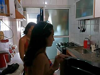 Brunette Latina MILF Kisses And Fucks In Public Outdoor Pool Revenge With Emo Natural Tits.