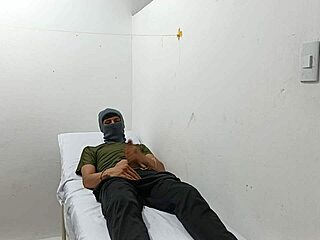 Kinky Doctor Masturbates His Cock In Office