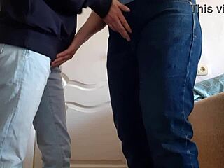 Teacher and student risk it all at university! 🔥