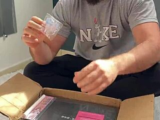 Small sexdoll getting fucked by huge cock in bedroom!