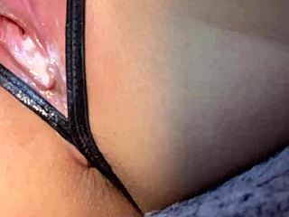 Petite Girl Plays With Dildo After Cleaning Fun