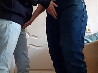 Teacher and student risk it all at university! 🔥