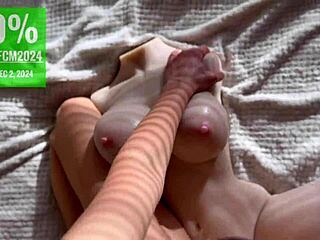 Julia and Aurora explore their very first lesbian encounter