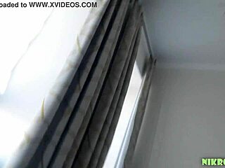 fitness girl milady's first anal adventure at parents' house