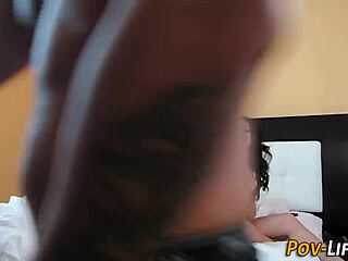 Teen Receives POV Cumshot After Fingering and Masturbation