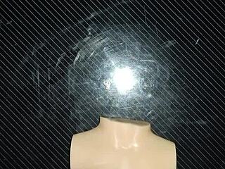 me playing with dolly's small tits for a hot handjob session