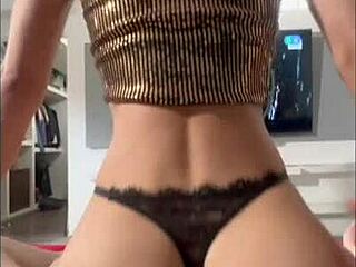 Do you like the beautiful tits of this Mexican Latina amateur?