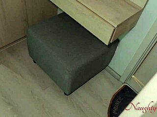 My step-mom caught me with her panties in my pocket while bathing and bent over