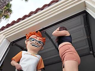 From Browsing To Plowing Lola Pearls Garage Sale Turns Hardcore With Cum On Tits And Monster Cock