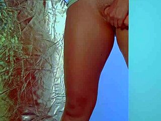 Horny Desi Plays with Glass Dildo!