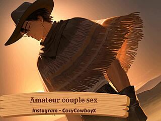 Moaning Boyfriend Receives Intense Orgasm Gift from Friend