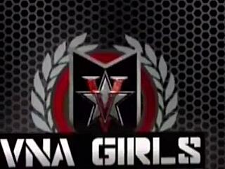 vicky vette squeezes tits in lace