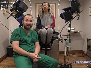 Dr Tampa Pays Cash for Teen 18+ Kalani Luana in Humiliating Hospital Scene