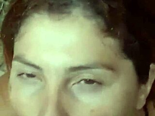 Sucking The Guide's Dick In The Forest Until Cum On Tits!