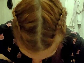 Redhead Roommate Sucks Me Off and Spits Cum Back