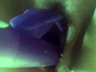 Morning Fuck After Creampie with Wet German Solo Dildo Play Rocks!