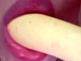 pretty girl in lingerie plays with toys