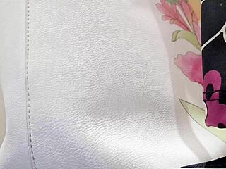 Wow, wonderful Italian stepmom's hairy pussy in public store!