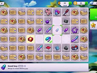 Maid with big tits serves hot sex in goth cartoon game