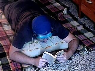 Roberta teases with intense foot odor in fetish play