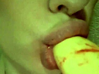 pretty girl in lingerie plays with toys